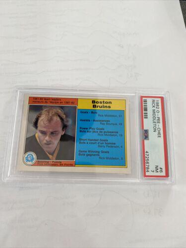 Rick Middleton #6 Hockey Cards 1982 O-Pee-Chee