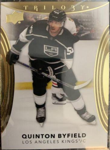 Quinton Byfield #30 2022-23 Upper Deck Trilogy Hockey