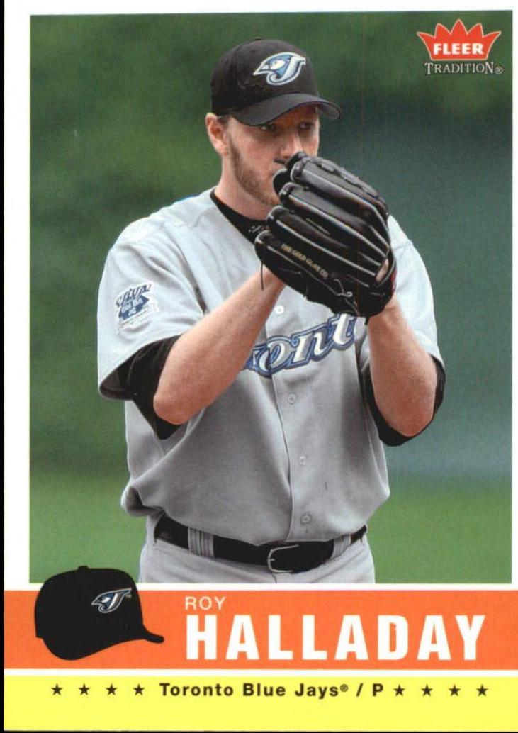 Roy Halladay #34 Baseball Cards 2006 Fleer Tradition