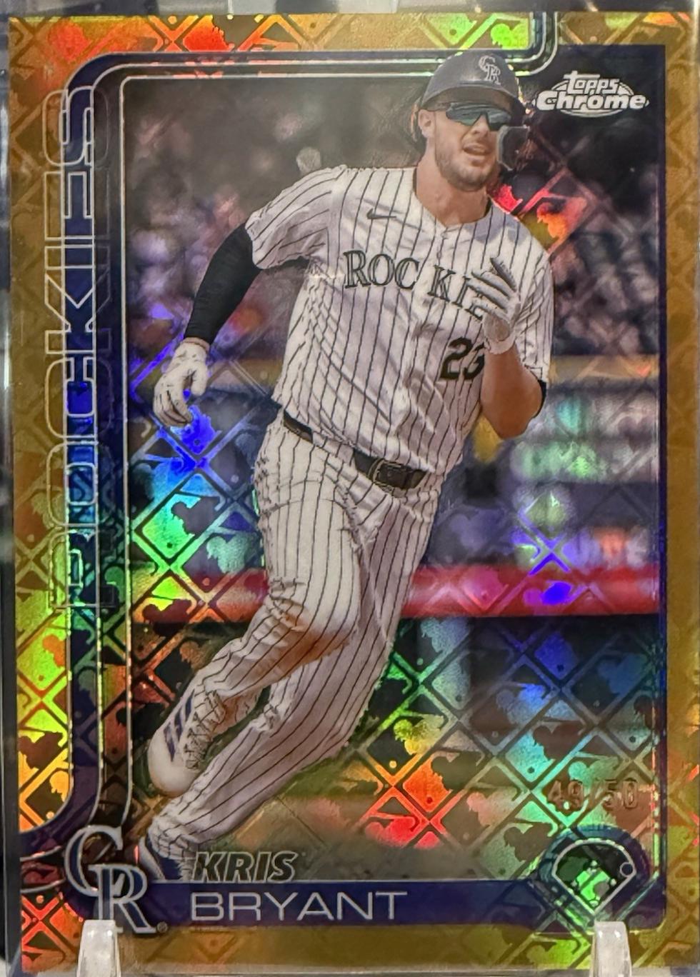 Kris Bryant [Gold Refractor] #248