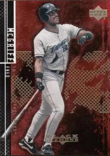 Fred McGriff #12 Baseball Cards 2000 Upper Deck Black Diamond Rookie Edition