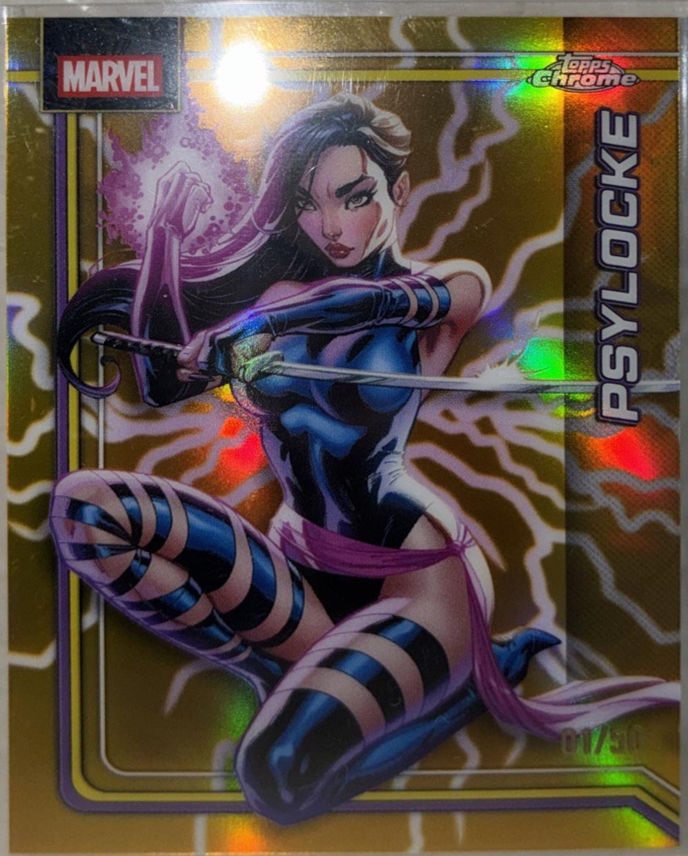 Psylocke Gold Refractor