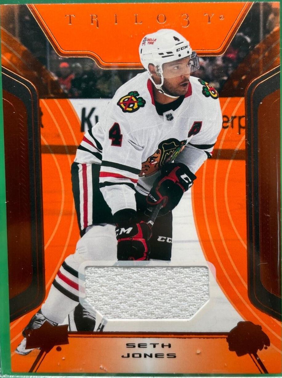 Seth Jones #4 Hockey Cards 2023 Upper Deck Trilogy