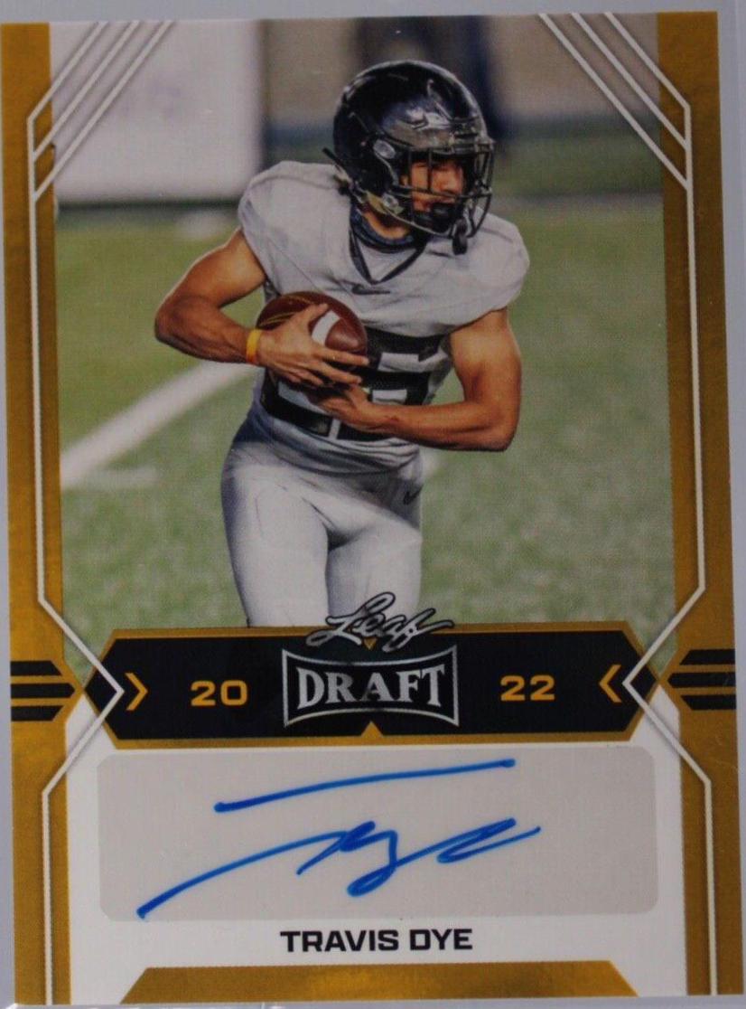 Travis Dye [Gold] #BA-TD1