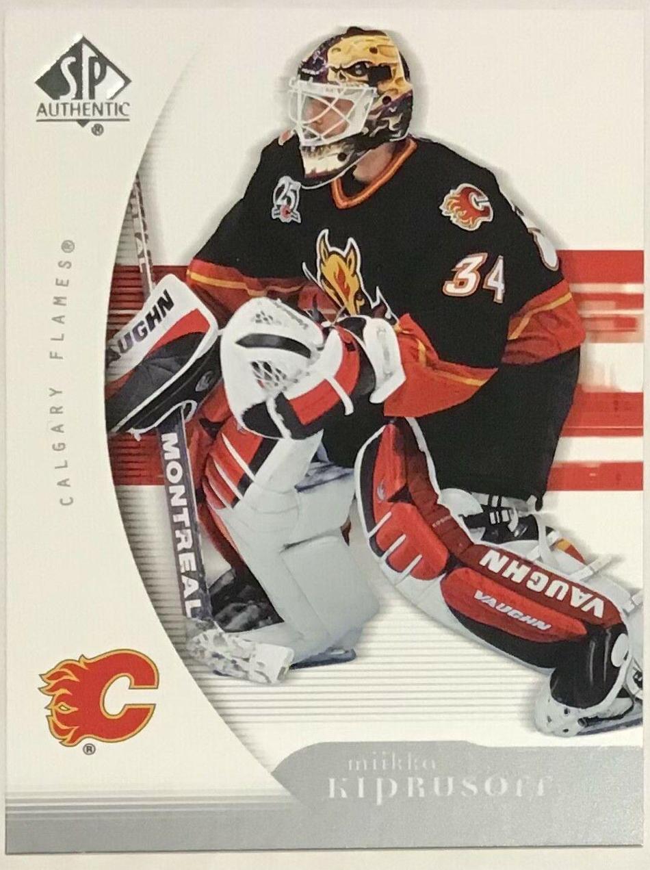 Miikka Kiprusoff #17 Hockey Cards 2005 SP Authentic