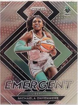 Michaela Onyenwere #6 Basketball Cards 2022 Panini Prizm WNBA Emergent