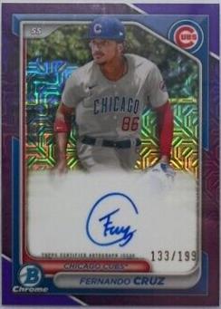 Fernando Cruz [Purple Mojo Refractor] #BMA-FC