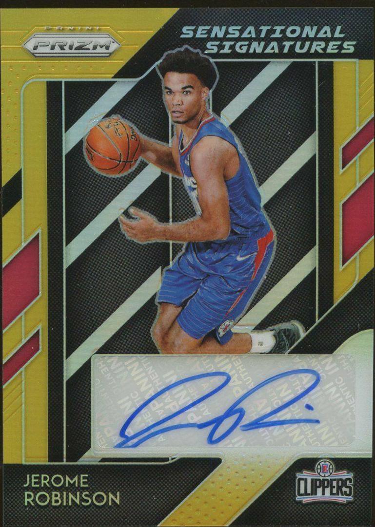 Jerome Robinson [Gold Prizm] #SS-JRB