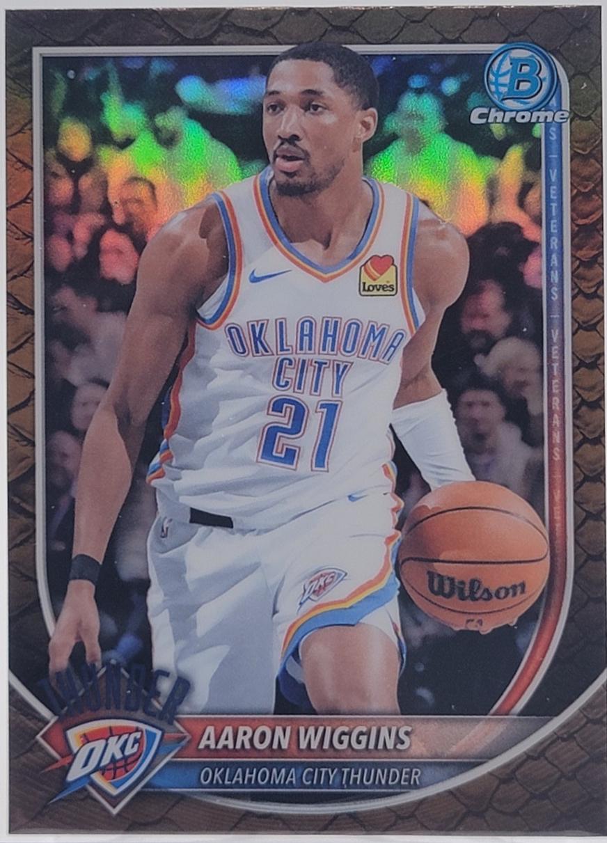 Aaron Wiggins [Refractor] #BCV-186