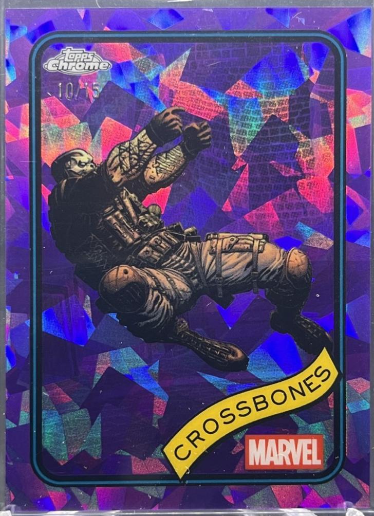 Crossbones Purple Sapphire