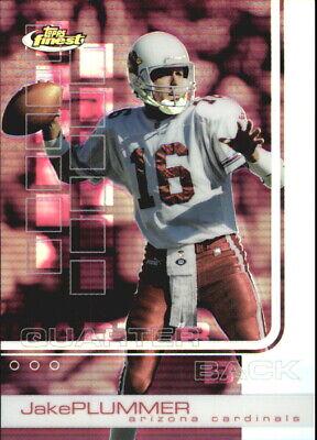 Jake Plummer #10 Football Cards 2002 Topps Finest