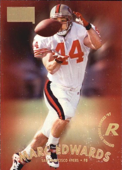 Marc Edwards #221 Football Cards 1997 Skybox Premium