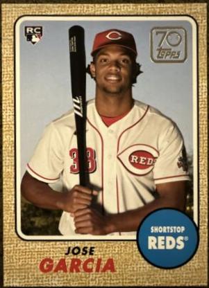 Jose Garcia #70YT-18 Baseball Cards 2021 Topps 70 Years of Baseball