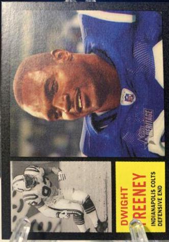 Dwight Freeney #23 Football Cards 2005 Topps Heritage