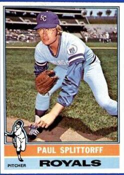 Paul Splittorff #43 Baseball Cards 1976 O Pee Chee