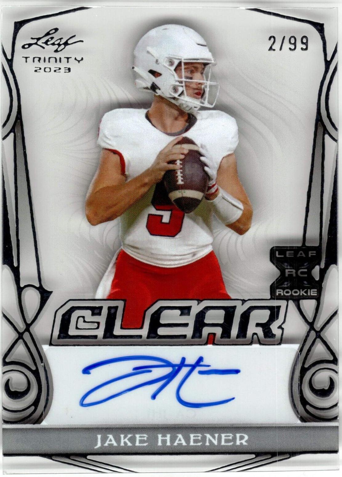 Jake Haener [Silver] #CA-JH1