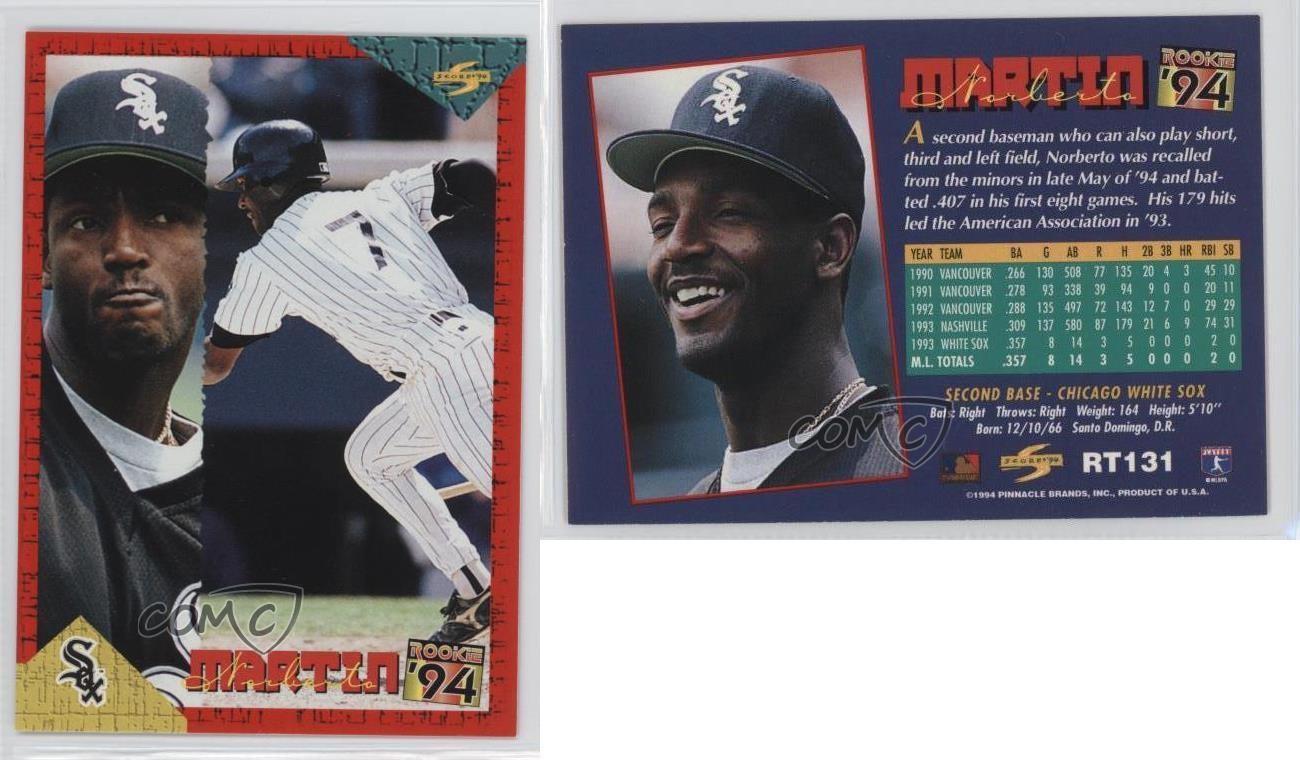 Norberto Martin #RT131 Baseball Cards 1994 Score Rookie Traded