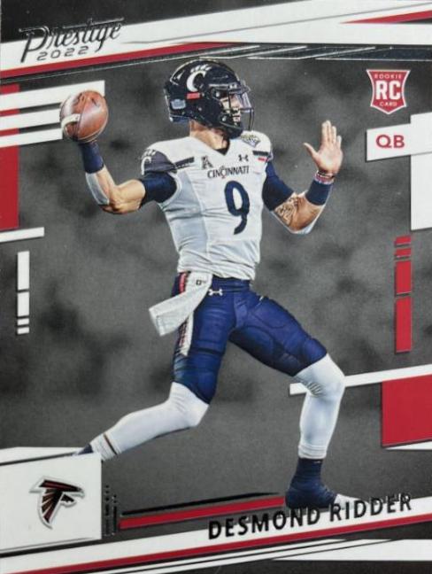 Desmond Ridder #304 Football Cards 2022 Panini Prestige