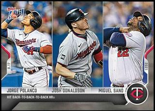 Jorge Polanco / Josh Donaldson / Miguel Sano