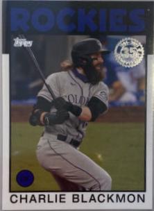 Charlie Blackmon [Blue] #86B-26