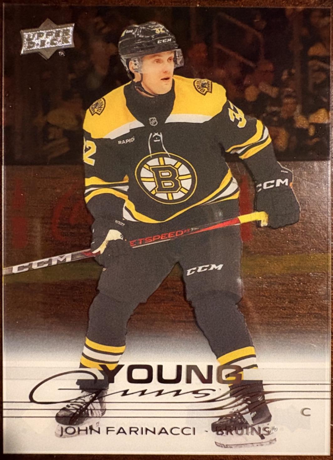 John Farinacci [Clear Cut] #496 Prices | 2025 Upper Deck Series 2 ...
