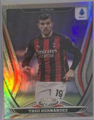 Theo Hernandez #2 Soccer Cards 2020 Panini Chronicles Certified Serie A