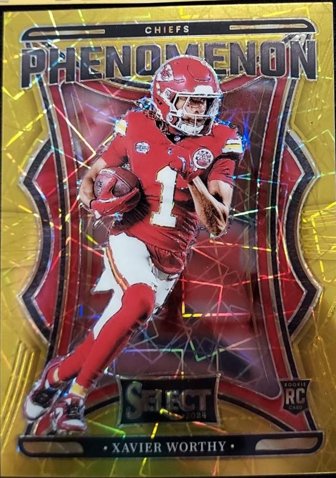 Xavier Worthy [Gold Prizm] #9 Prices | 2024 Panini Select