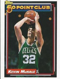 Kevin McHale #213 Basketball Cards 1992 Topps