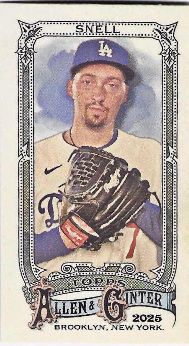 Blake Snell [Mitchell Ness Back Mini] #62