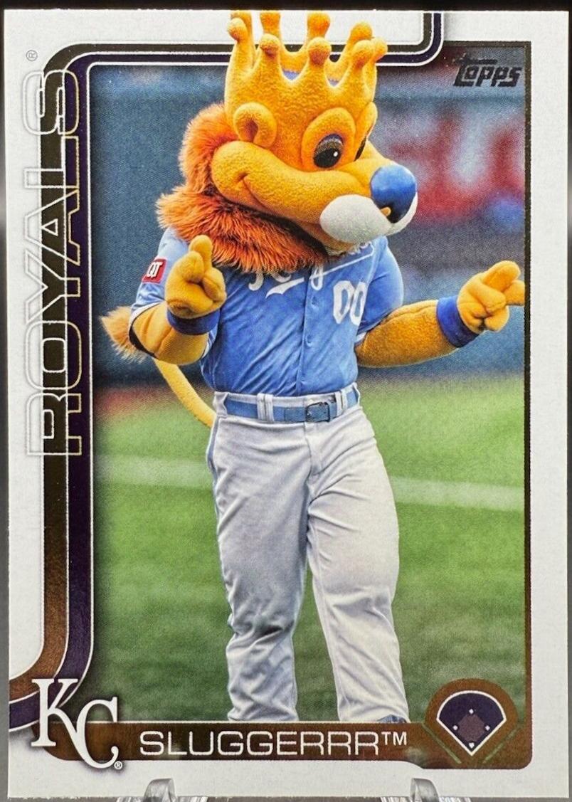 Sluggerrr #M-12 Baseball Cards 2025 Topps Celebration Mega Box Mascot