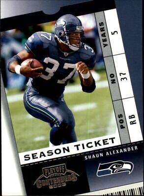 Shaun Alexander #31 2003 Playoff Contenders Football