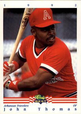 John Thomas #14 Baseball Cards 1992 Classic Best
