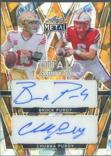 Brock Purdy / Chubba Purdy