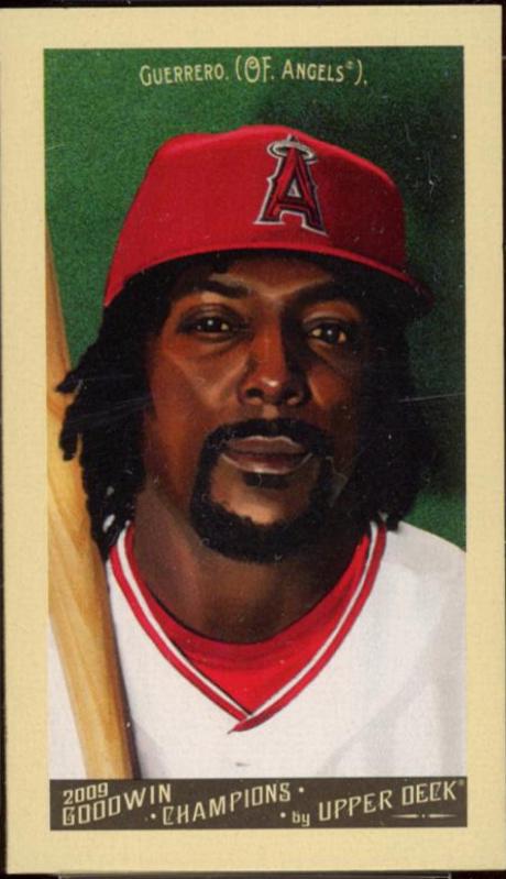 Vladimir Guerrero #10 Baseball Cards 2009 Goodwin Champions