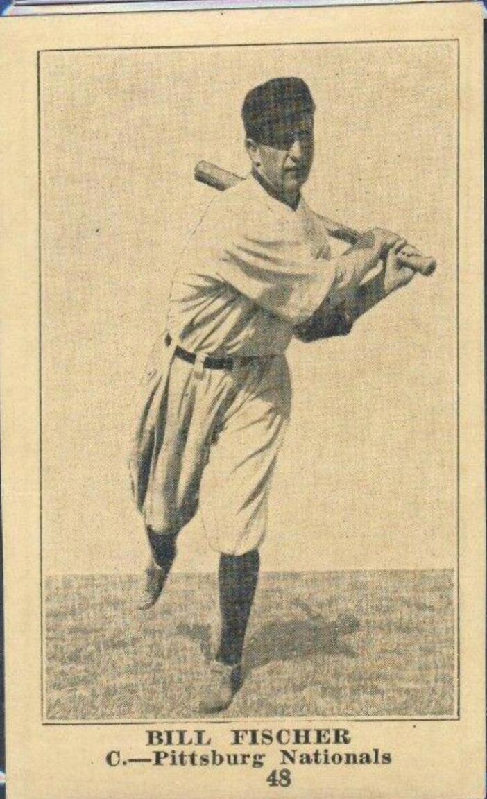 Bill Fischer #48 Baseball Cards 1917 Boston Store