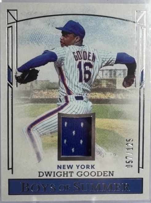 Dwight Gooden #PM-DG Baseball Cards 2024 Panini Boys of Summer Pastime Materials