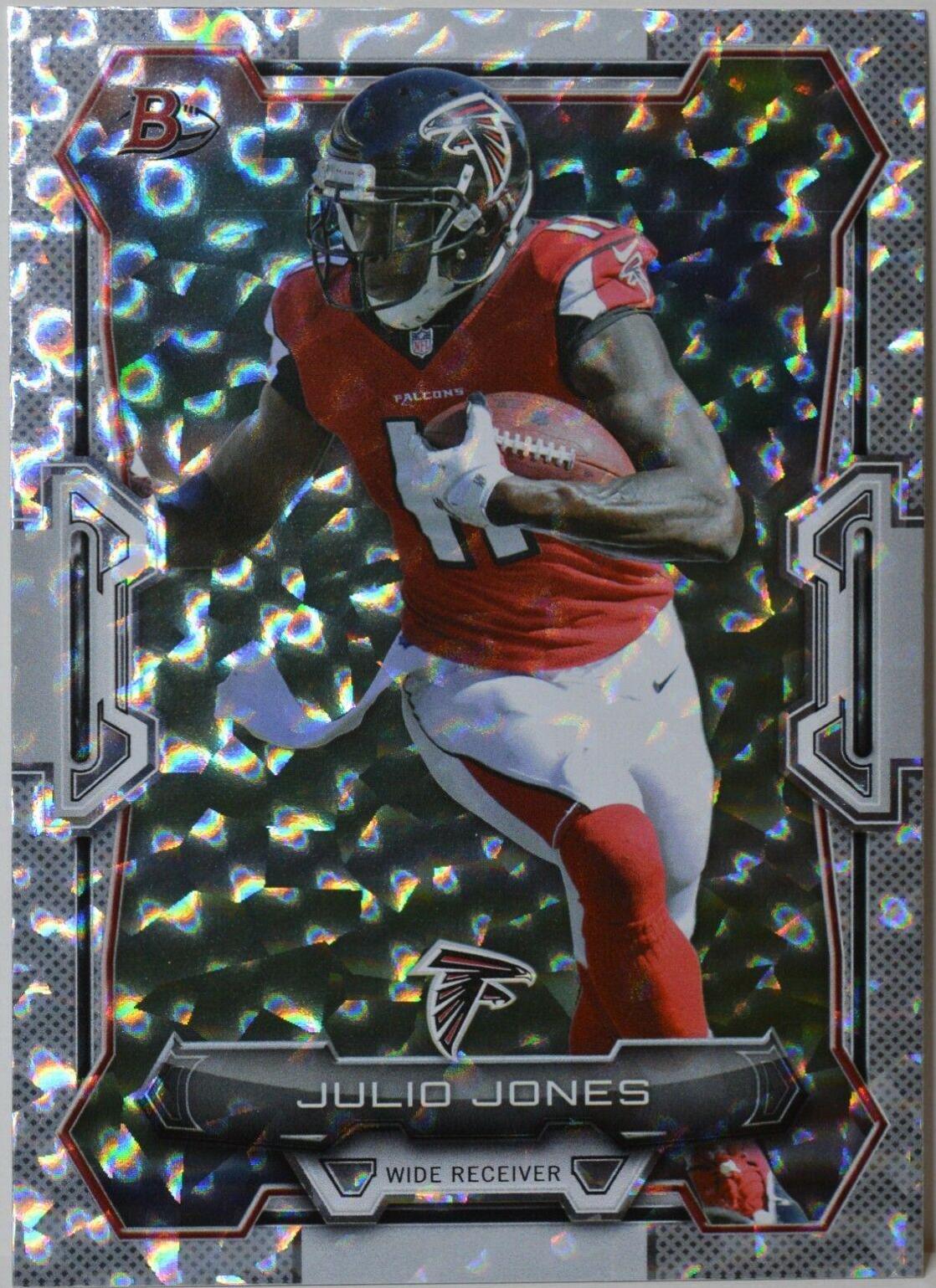 Julio Jones #1 Football Cards 2015 Bowman