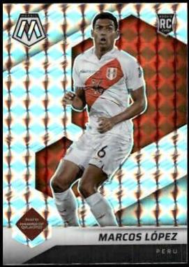 Marcos Lopez #46 Soccer Cards 2021 Panini Mosaic Road to FIFA World Cup