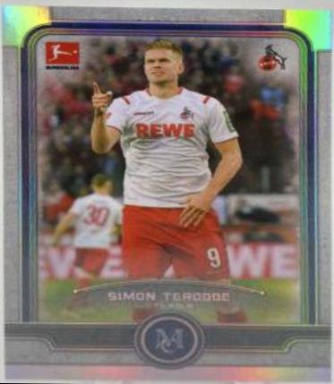 Simon Terodde #6 Soccer Cards 2019 Topps Museum Collection Bundesliga