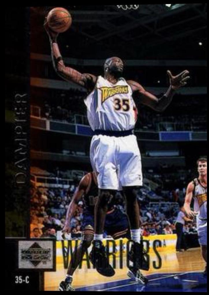 Erick Dampier #220 Basketball Cards 1997 Upper Deck