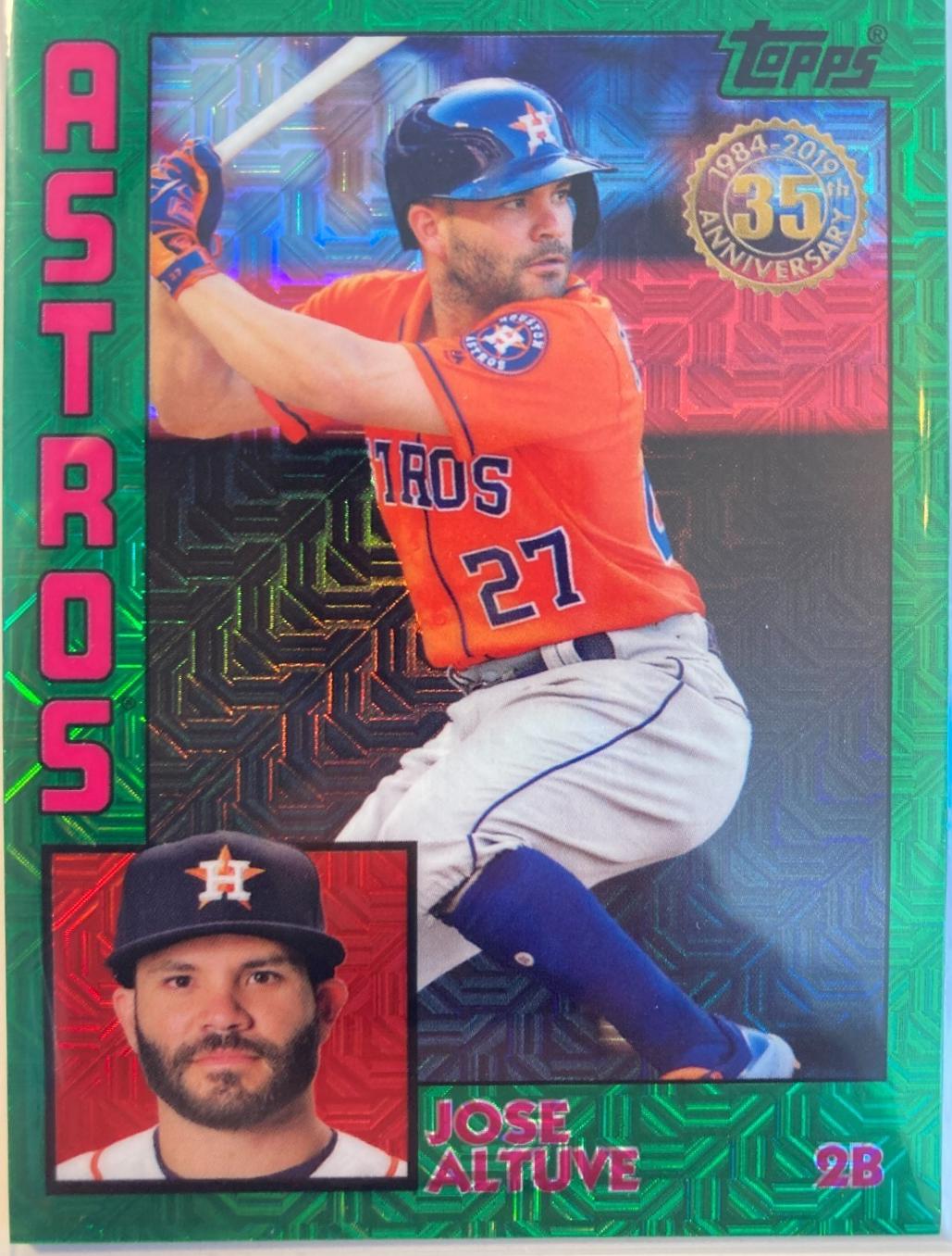 Jose Altuve [Green Refractor] #T84-11