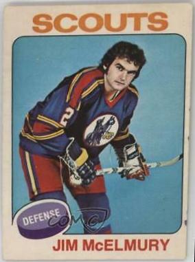 Jim McElmury #14 Hockey Cards 1975 O-Pee-Chee