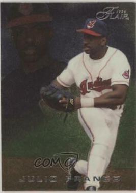 Julio Franco #65 Baseball Cards 1996 Flair