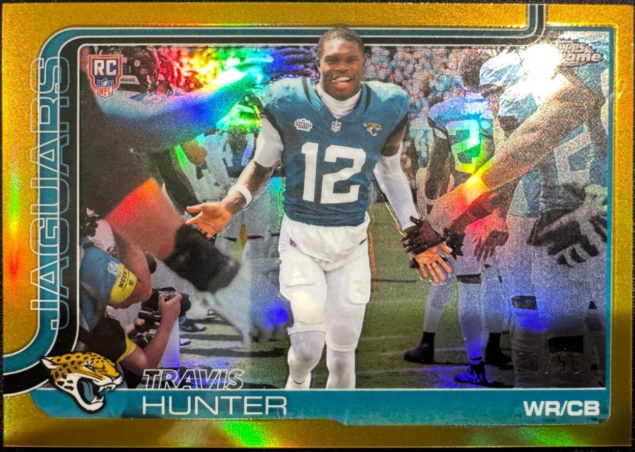 Travis Hunter [Gold Image Variation] #332