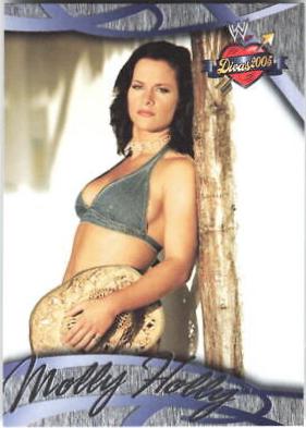 Molly Holly #19 Wrestling Cards 2004 Fleer WWE Divine Divas 2005
