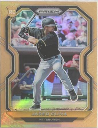 Jared Oliva #34 Baseball Cards 2021 Panini Prizm