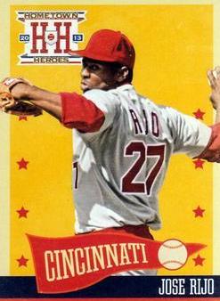 Jose Rijo #4 Baseball Cards 2013 Panini Hometown Heroes