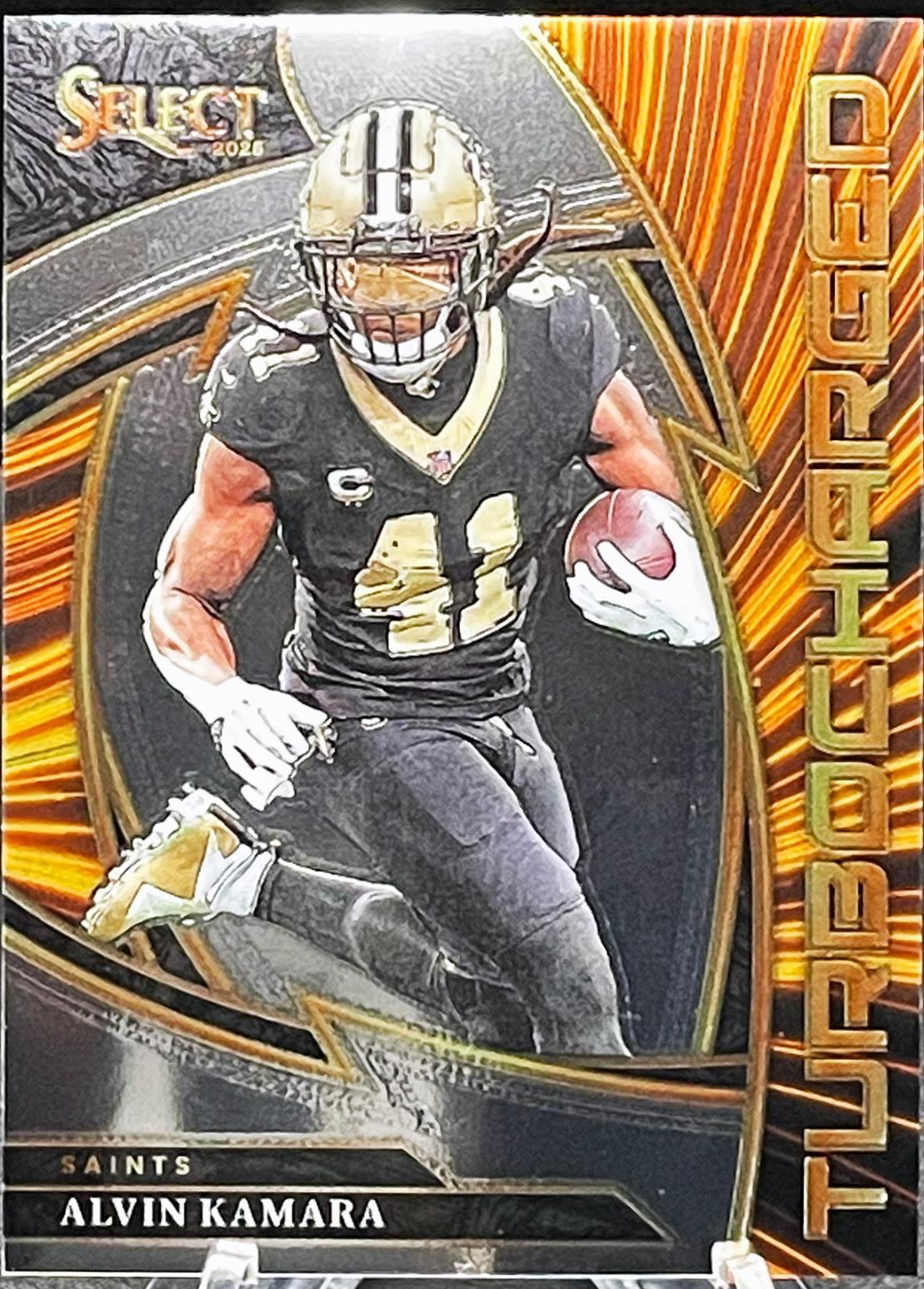 Alvin Kamara #7 Prices | 2025 Panini Select Turbocharged
