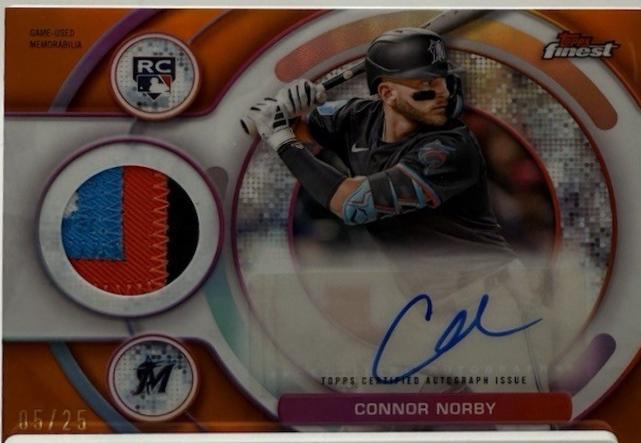Connor Norby [Orange Refractor] #RAJR-CN