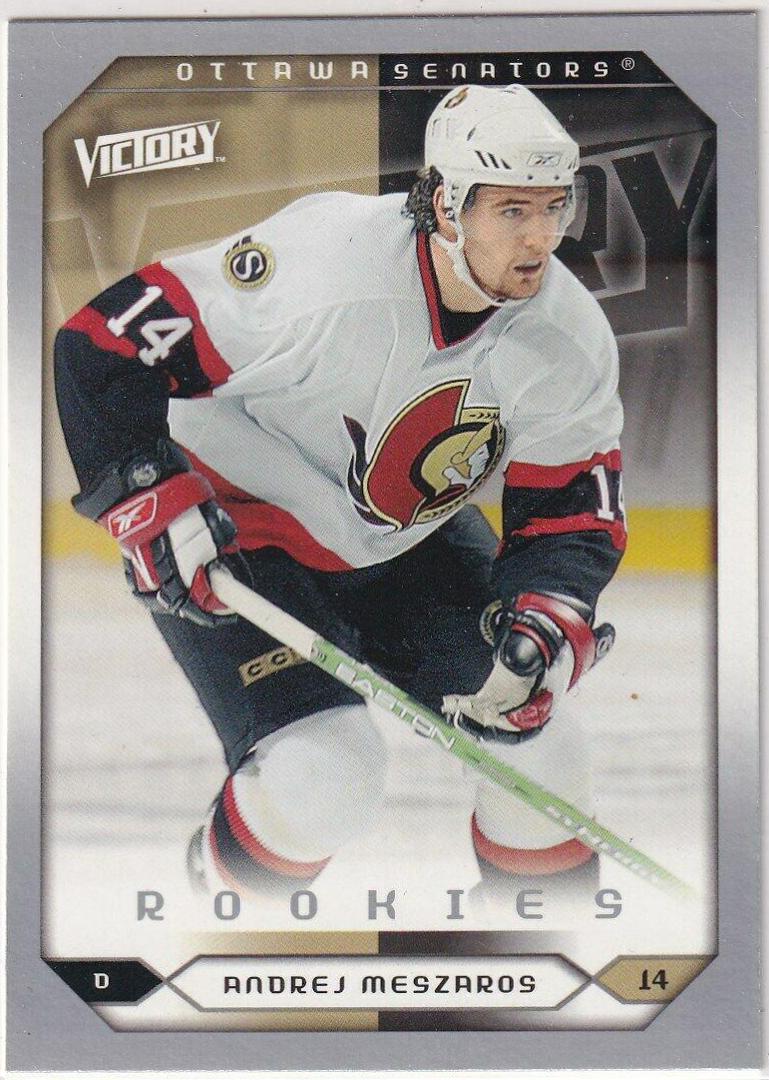 Andrej Meszaros #293 Hockey Cards 2005 Upper Deck Victory